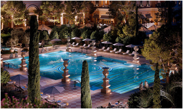 pools at the Bellagio